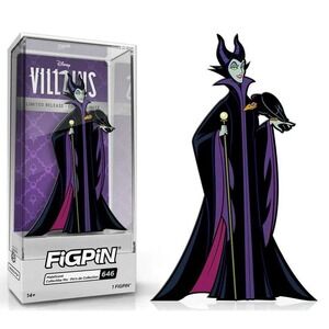 NEW Disney Villains Maleficent FiGPiN 646 Enamel Pin Sleeping Beauty Collectible